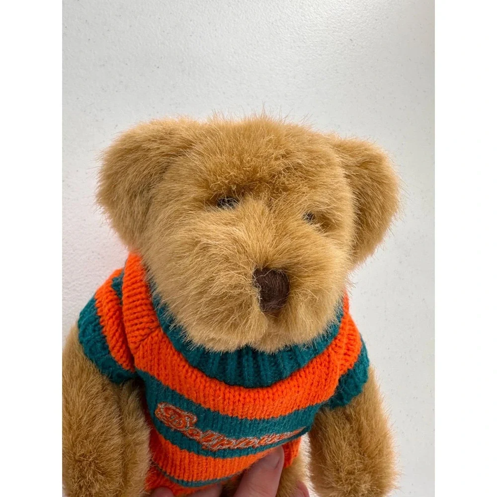 Russ Berrie Miami Dolphins Sweater Teddy Bear Plush‎ 10